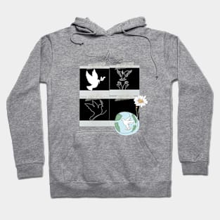 Harmony's Flight: A Celebration of Peace on Earth Hoodie